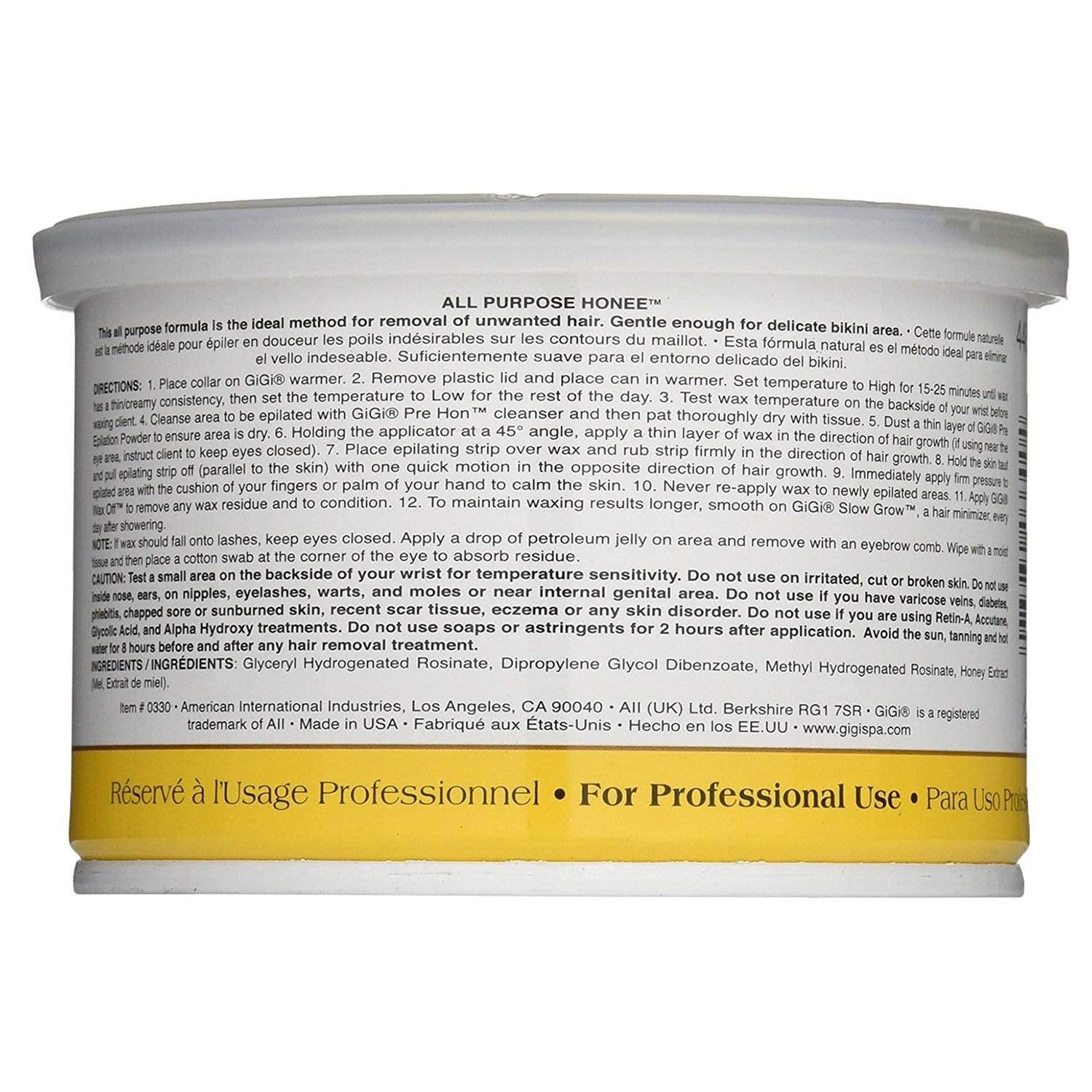 Professional Waxing Hair Removal Student Starter Kit + Honee Wax, 14 Ounces