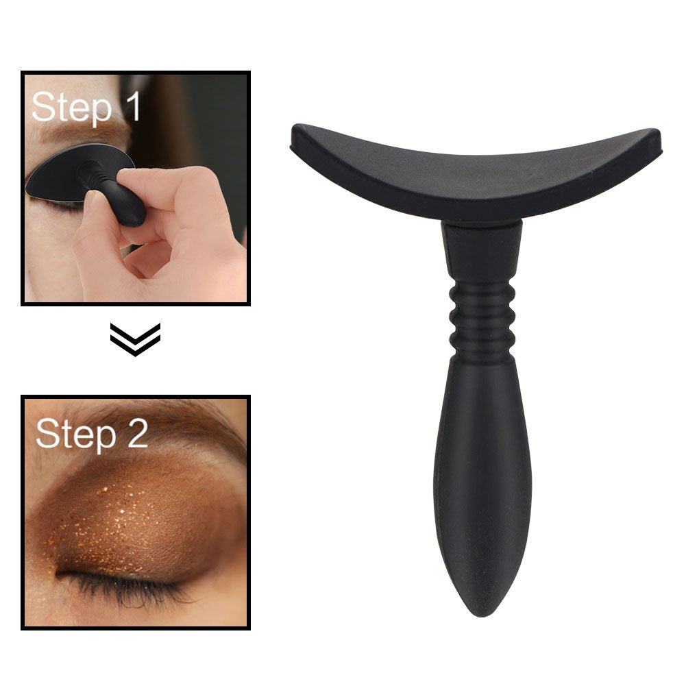 Eyeshadow Stamp Crease, Eye Shadow Stamp Powder Applicator, Portable Applicator Eyeshadow Stamp Lazy Eye Shadow Applicator Eye Contour Makeup Tool, Eyeshadow in Seconds