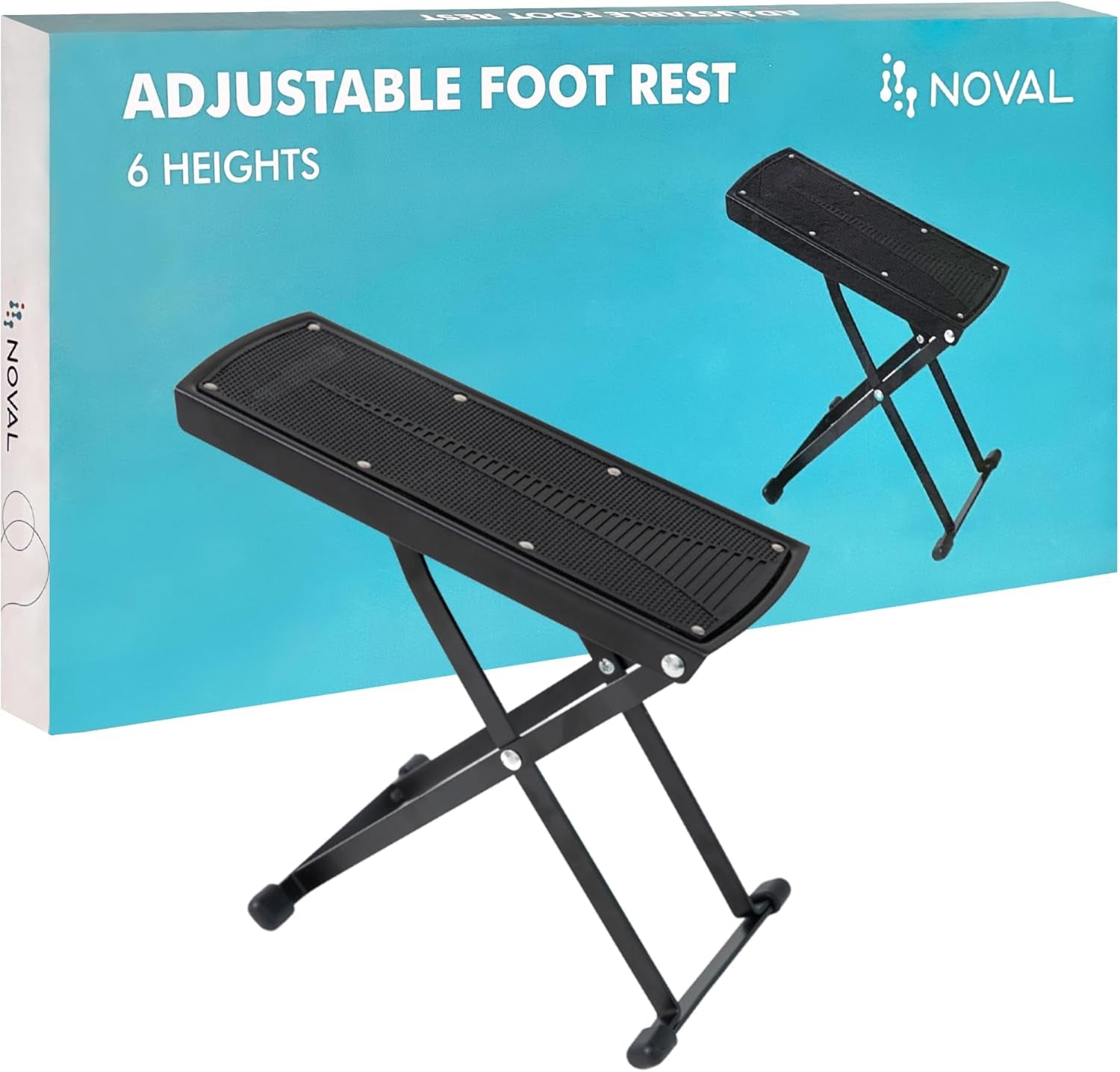 Pedicure Supplies Foot Rest 6 Heights Adjustable Sturdy Manicure Foot Rest for Foot Spa Salon and Pedicure at Home.