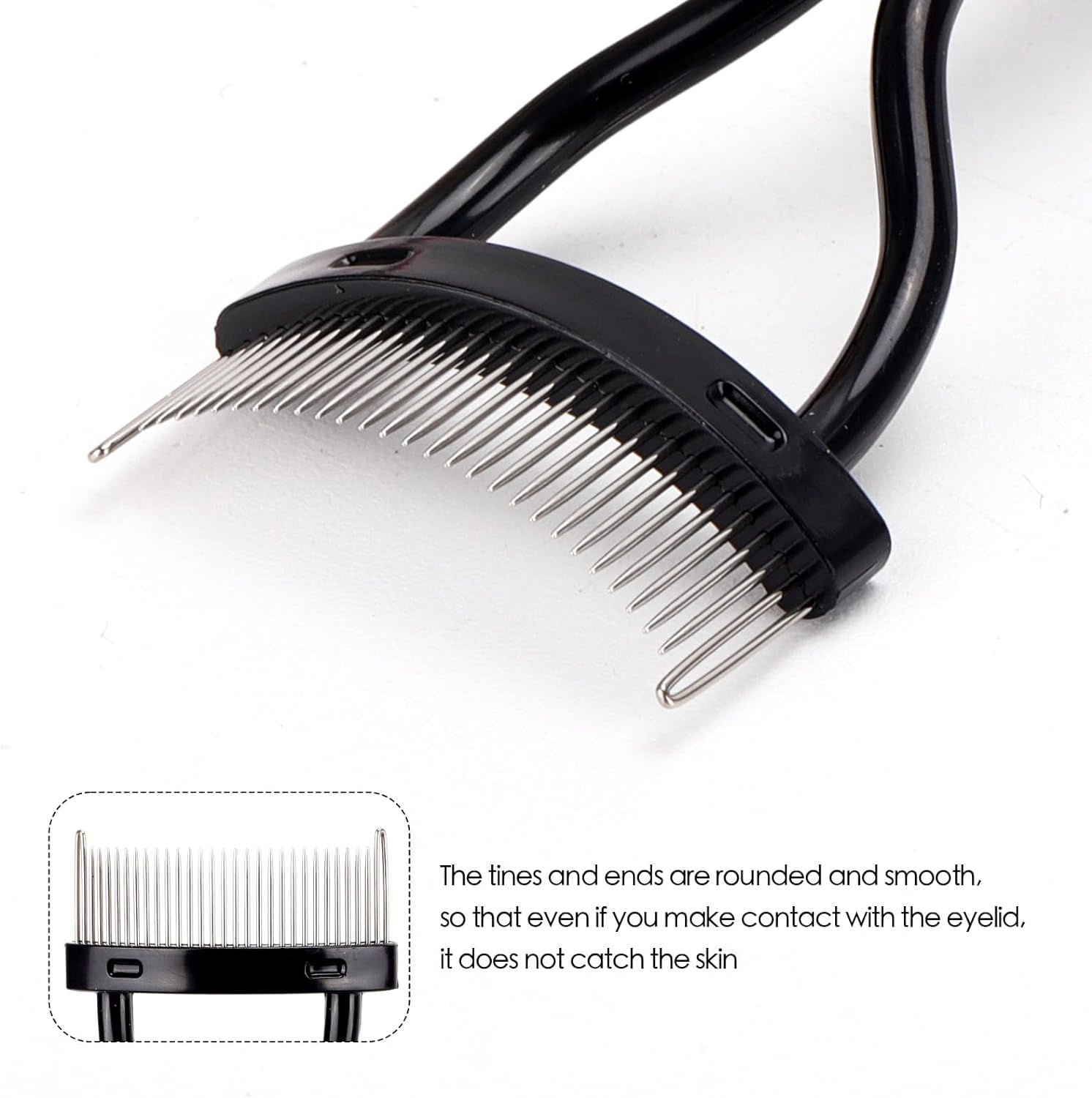 2 Pcs Eyelash Separator Tool Mascara Brushes Eyelash Comb Separator Definer Lash Comb for Combing, Separating Lashes