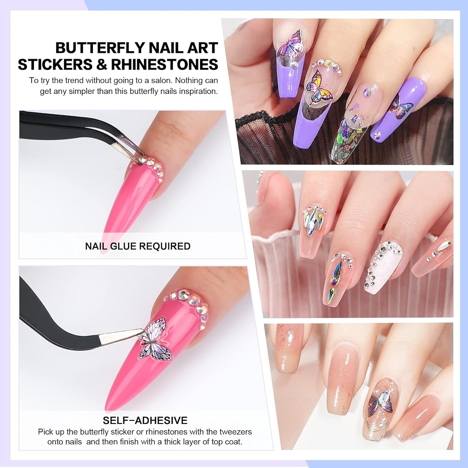 Acrylic Nail Kit - Nail Kit Set Professional Acrylic with Everything for Beginners Glitter Acrylic Nail Set DIY Nail Extension Starter Kit