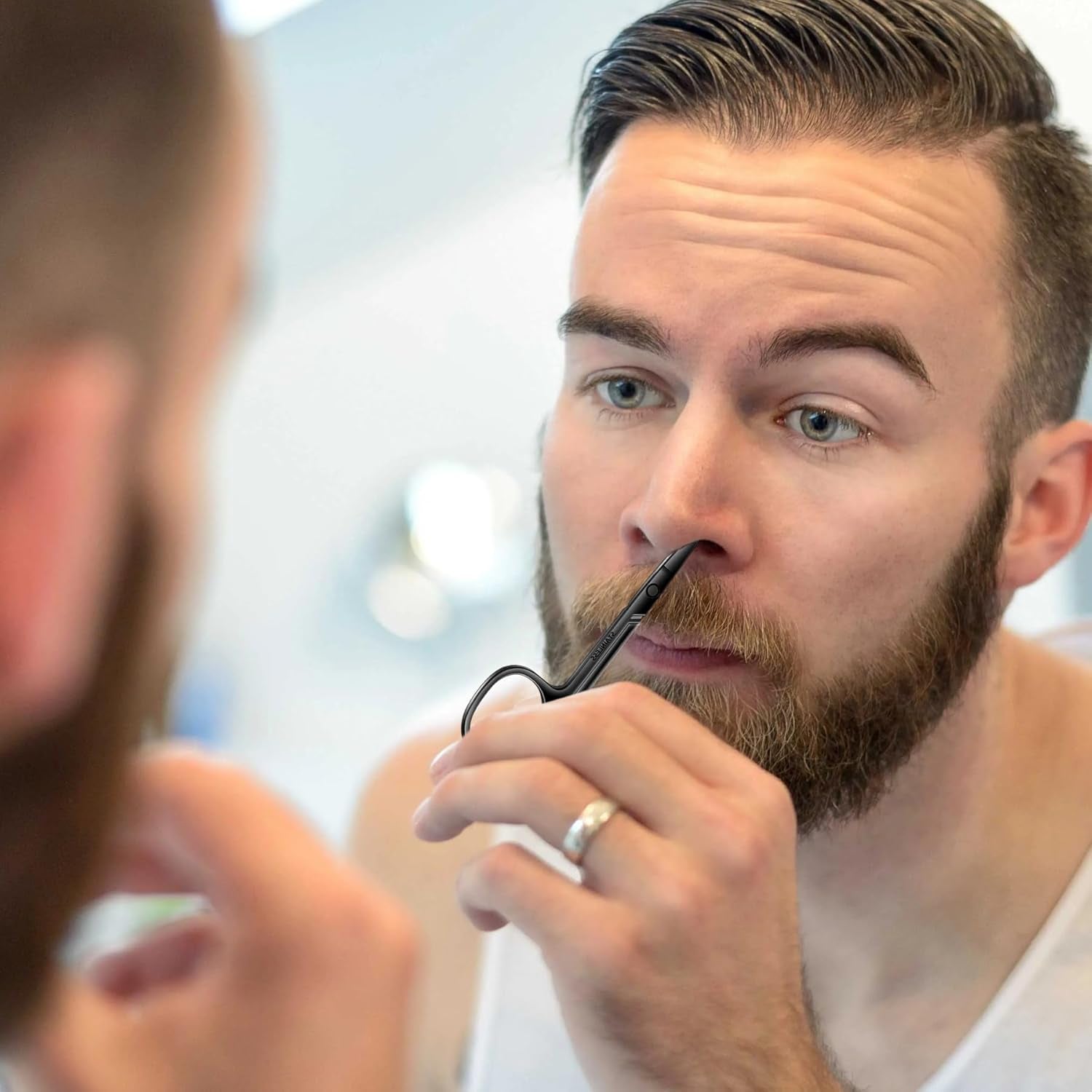 Nail Clipper Set, 6 Pcs Toenail Clippers, Stocking Stuffers for Men Women, Ultra-Sharp and Durable Manicure Kit, 18-Month Replacement Warranty!