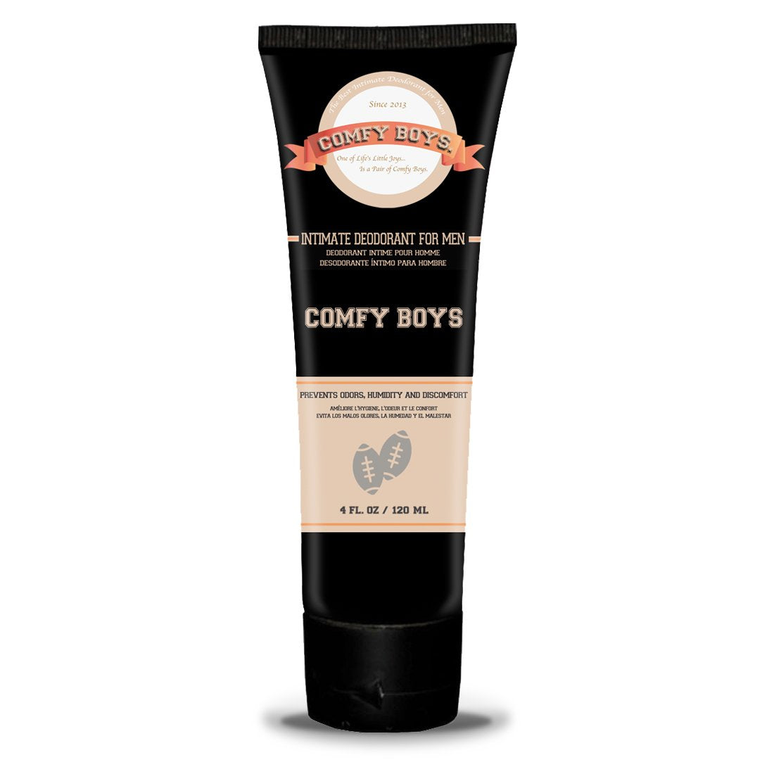 Men'S Premium Ball Deodorant: Anti-Chafing Sweat Defense, Odor Control, Aluminum-Free Mens Deodorant for Men'S Private Parts (Original, 4 Oz)