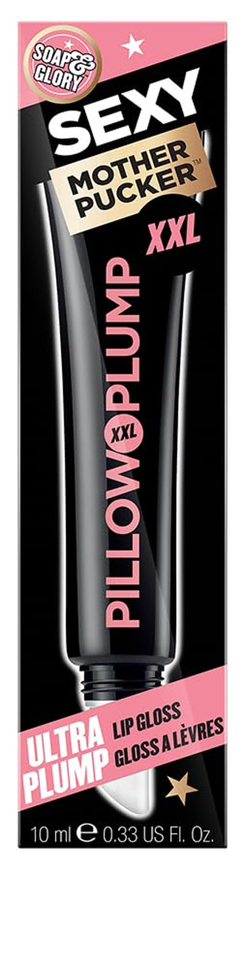 SMP XXL Lip Gloss - Hydrating, Plumping Lip Gloss for Full, Volumized Lips - Lip Plumper Gloss + Chocolate Orange Scent with Vegan Formula in Clearvoyant (10Ml)