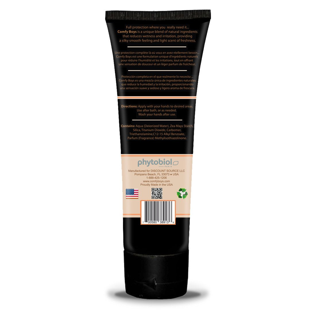 Men'S Premium Ball Deodorant: Anti-Chafing Sweat Defense, Odor Control, Aluminum-Free Mens Deodorant for Men'S Private Parts (Original, 4 Oz)