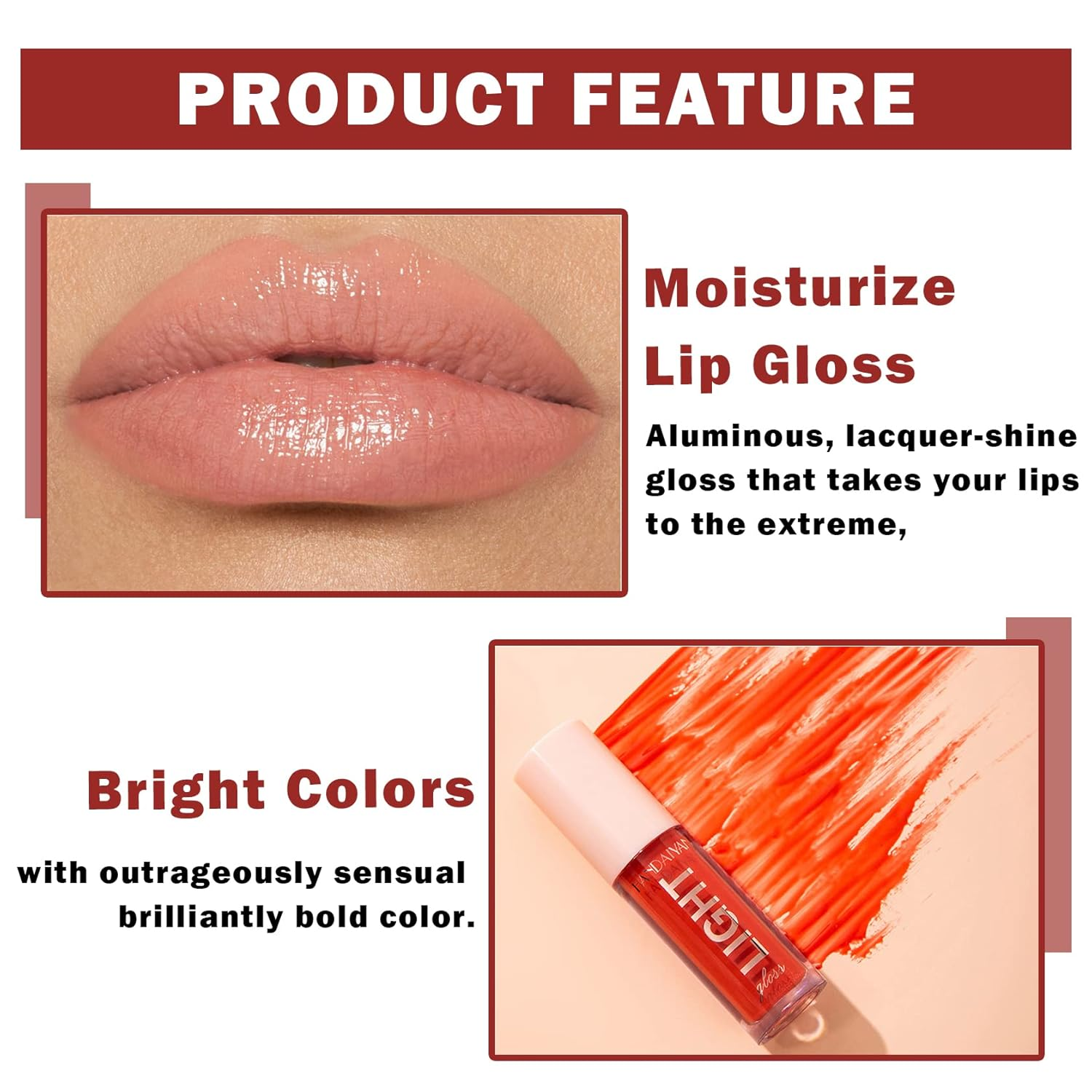 6PCS Lip Gloss Set