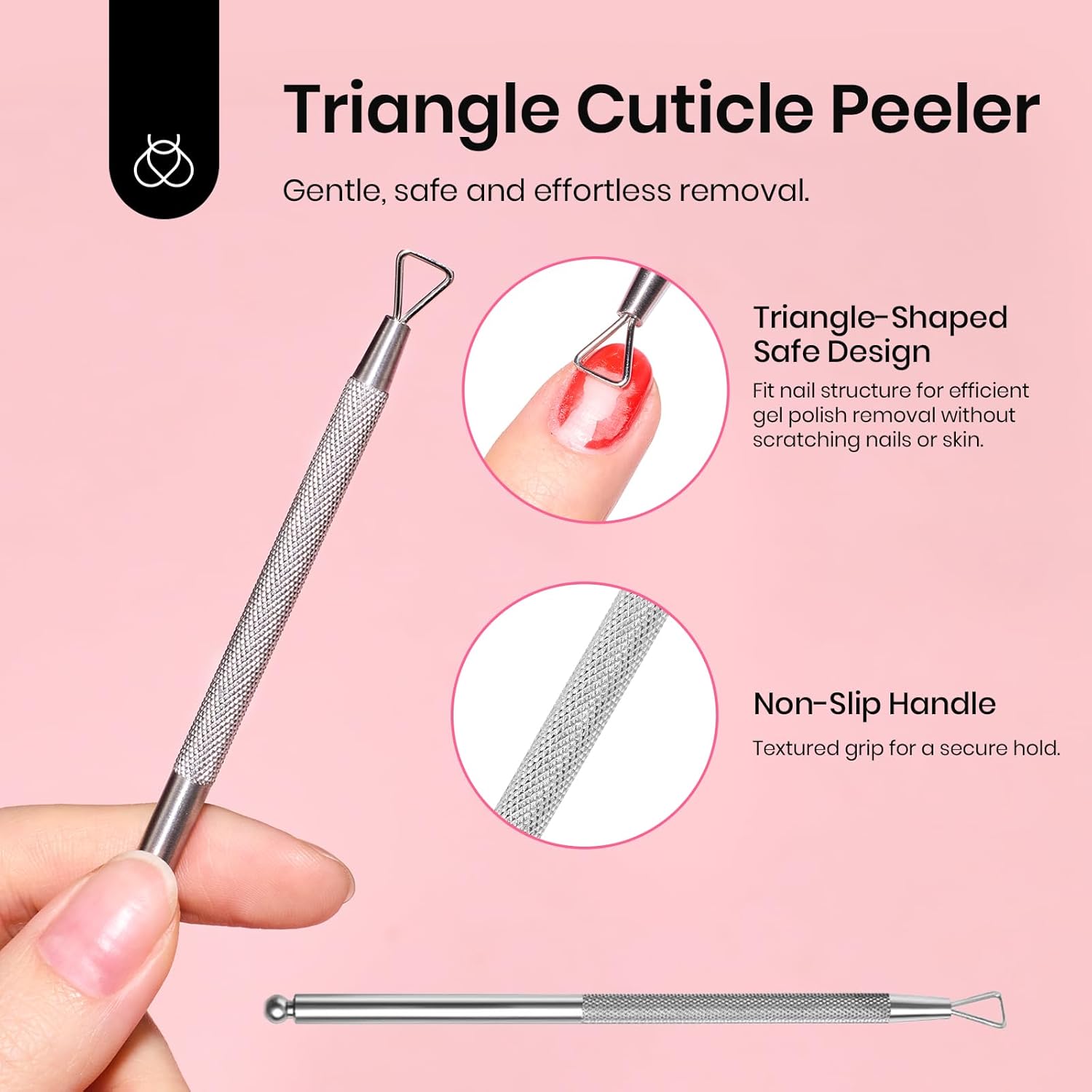 Remover Kit with 450 Pcs Lint Free Nail Wipes 10 Pcs Gel Polish Remover Clips Cuticle Oil Cuticle Pusher Nail File