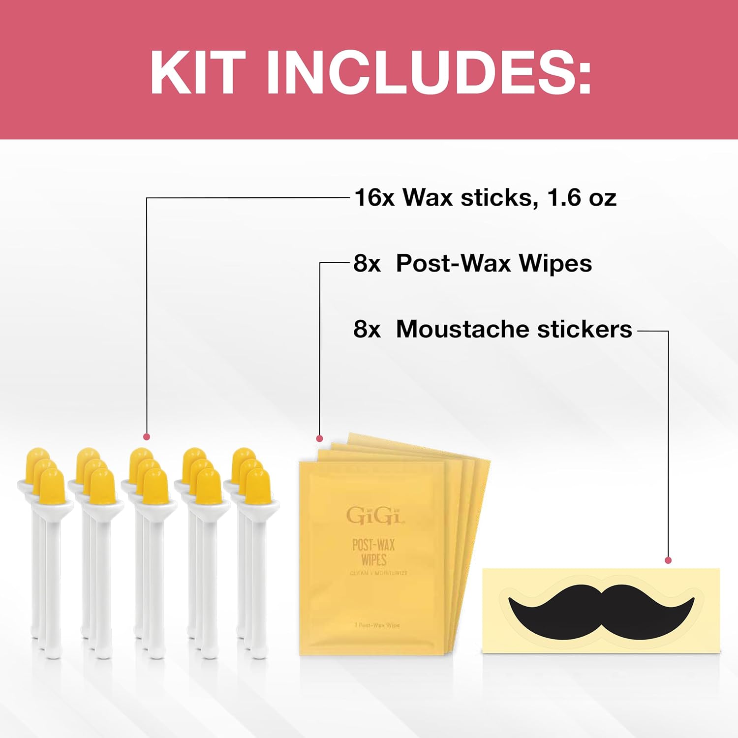 Nose + Ear Wax Kit, Safe, Quick, and Easy, Heat with Blow Dryer, 1-Pack