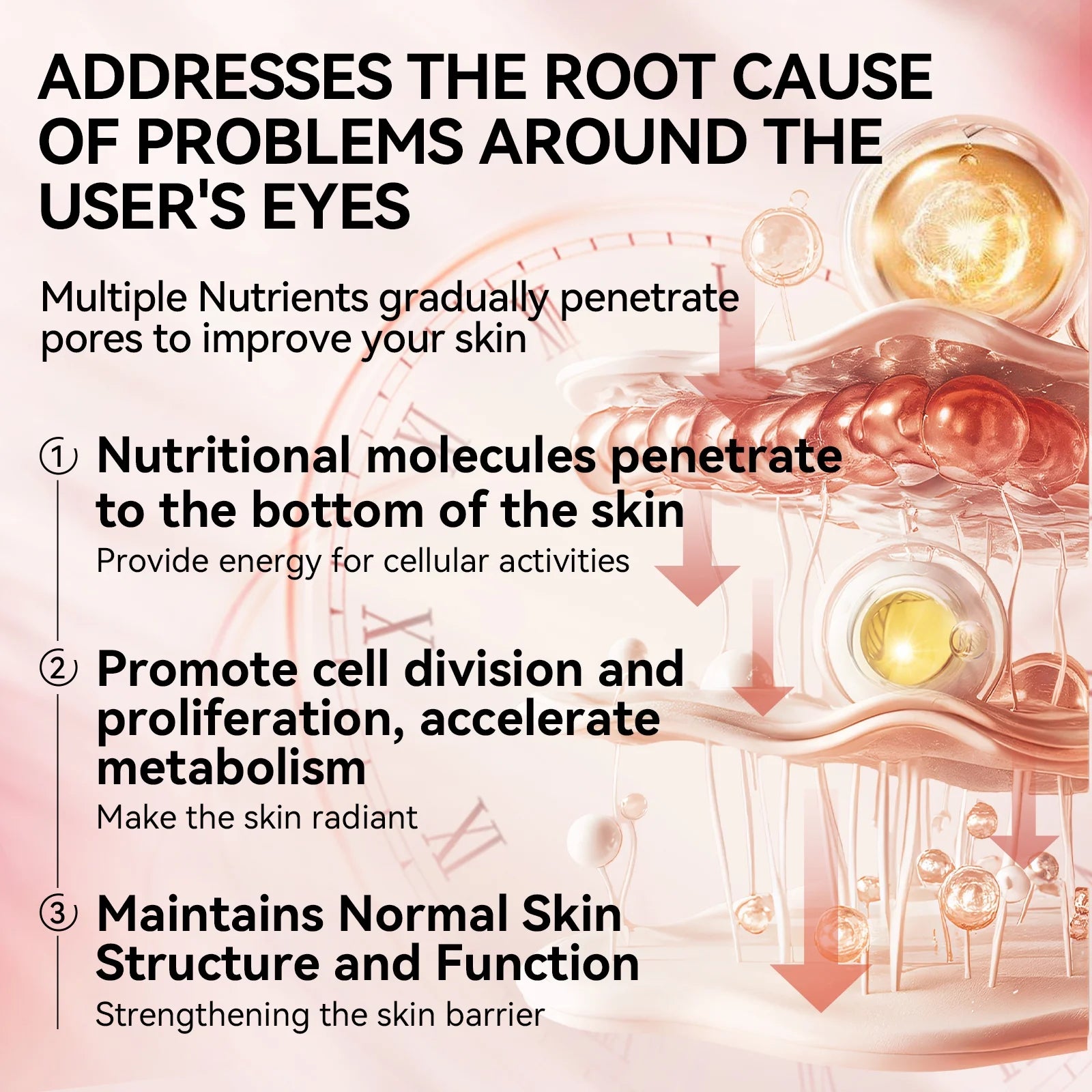 Rose Eye Mask Eye Patches 60 Pcs Puffy Eyes Dark Circles Reduce Wrinkles and Fine Lines Undereye