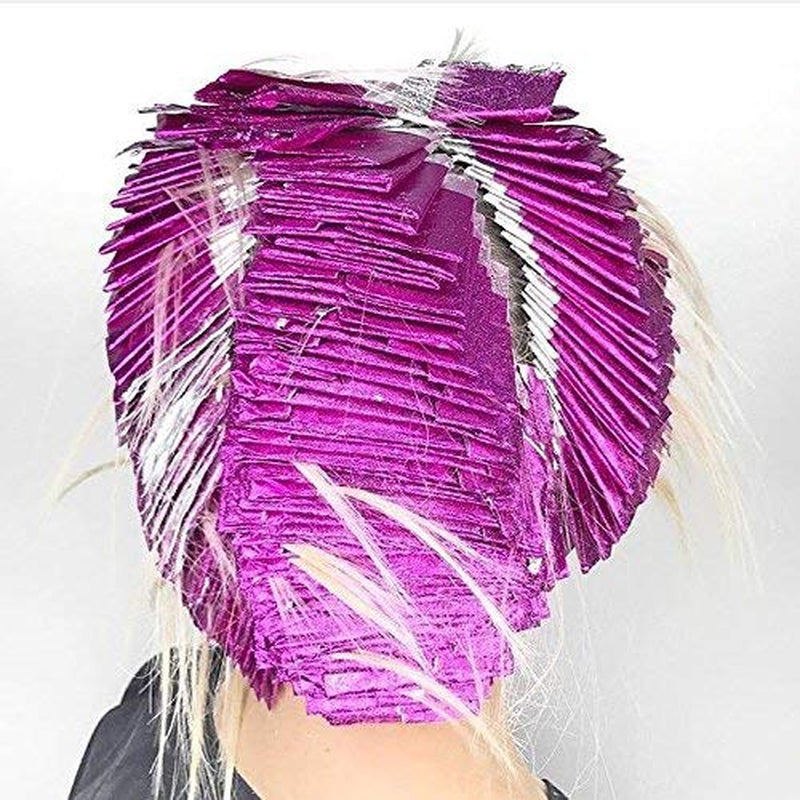 Magenta and Ethereal Pop up Hair Foils