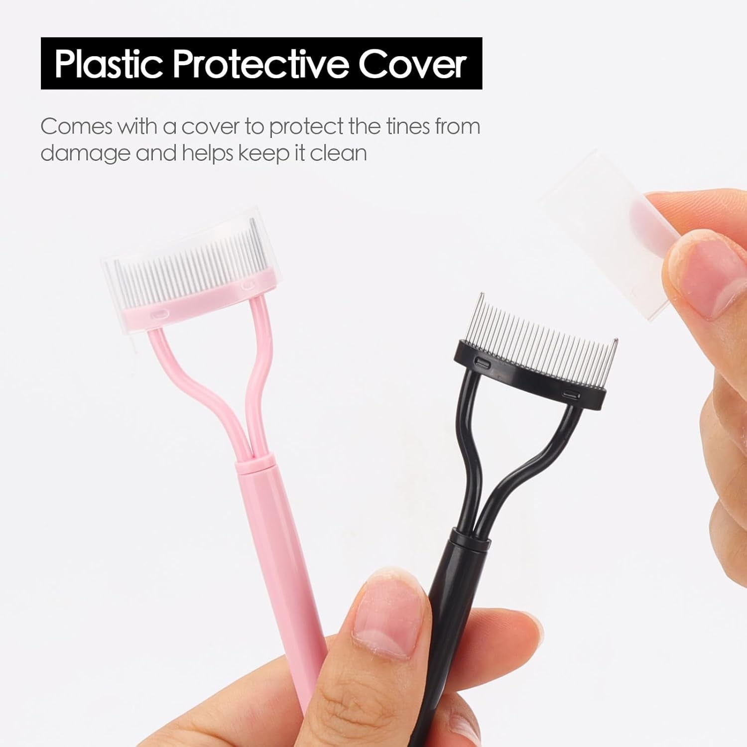 2 Pcs Eyelash Separator Tool Mascara Brushes Eyelash Comb Separator Definer Lash Comb for Combing, Separating Lashes