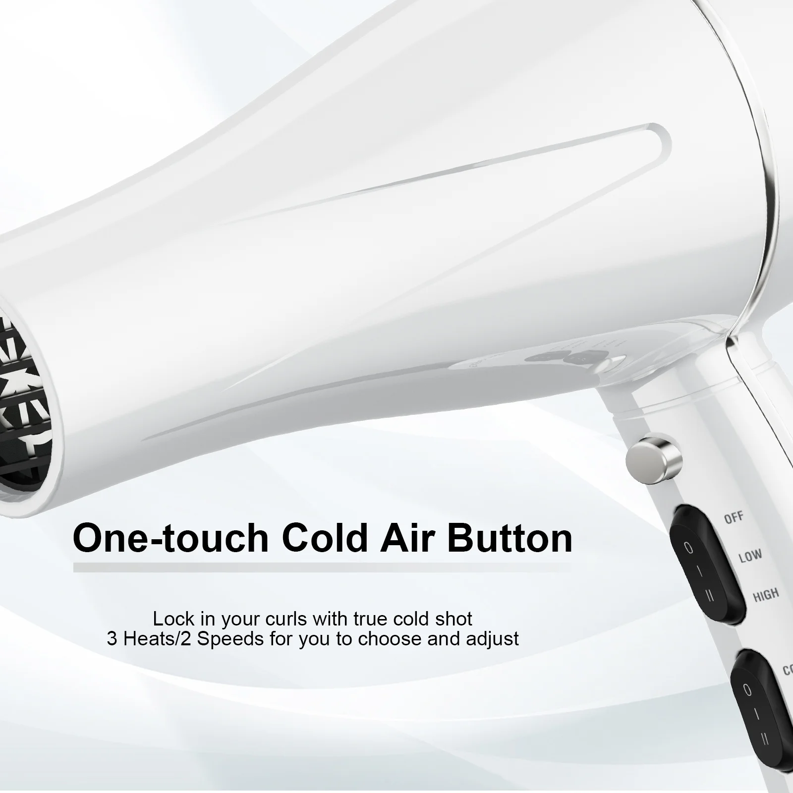 Professional Ionic Hair Dryer with Diffuser