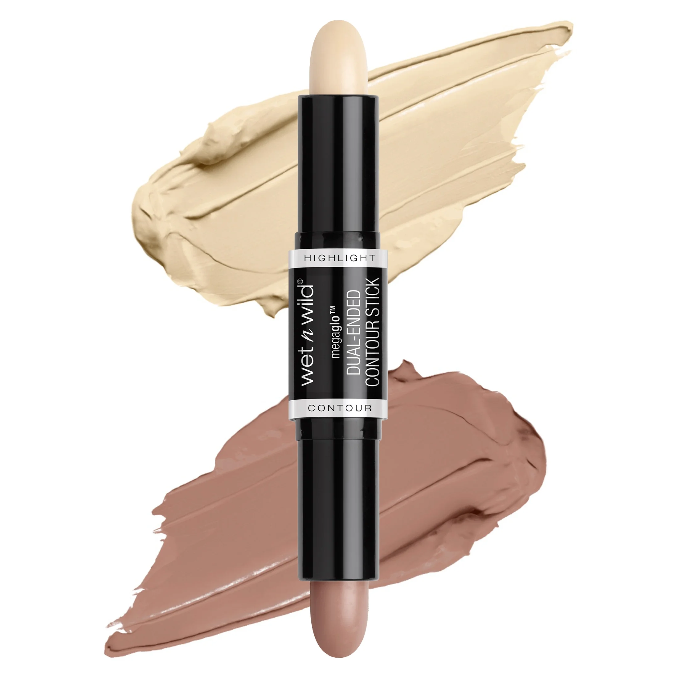 Megaglo Dual-Ended Contour Stick, Light Medium, Cruelty-Free