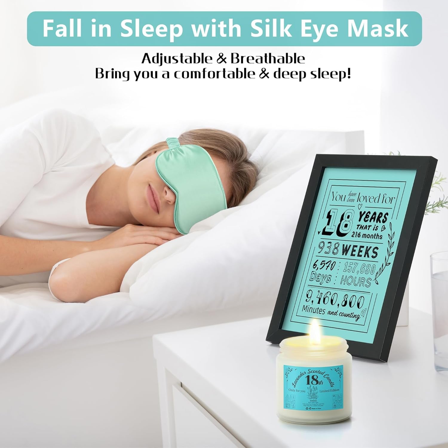 18Th Birthday Gifts for Girls, 11Pcs Unique Gifts for 18 Year Old Girl, 18Th Birthday Gift Ideas, Happy 18Th Birthday Gifts for Daughter, Sisters, Granddaughter, Cool 18 Birthday Gifts