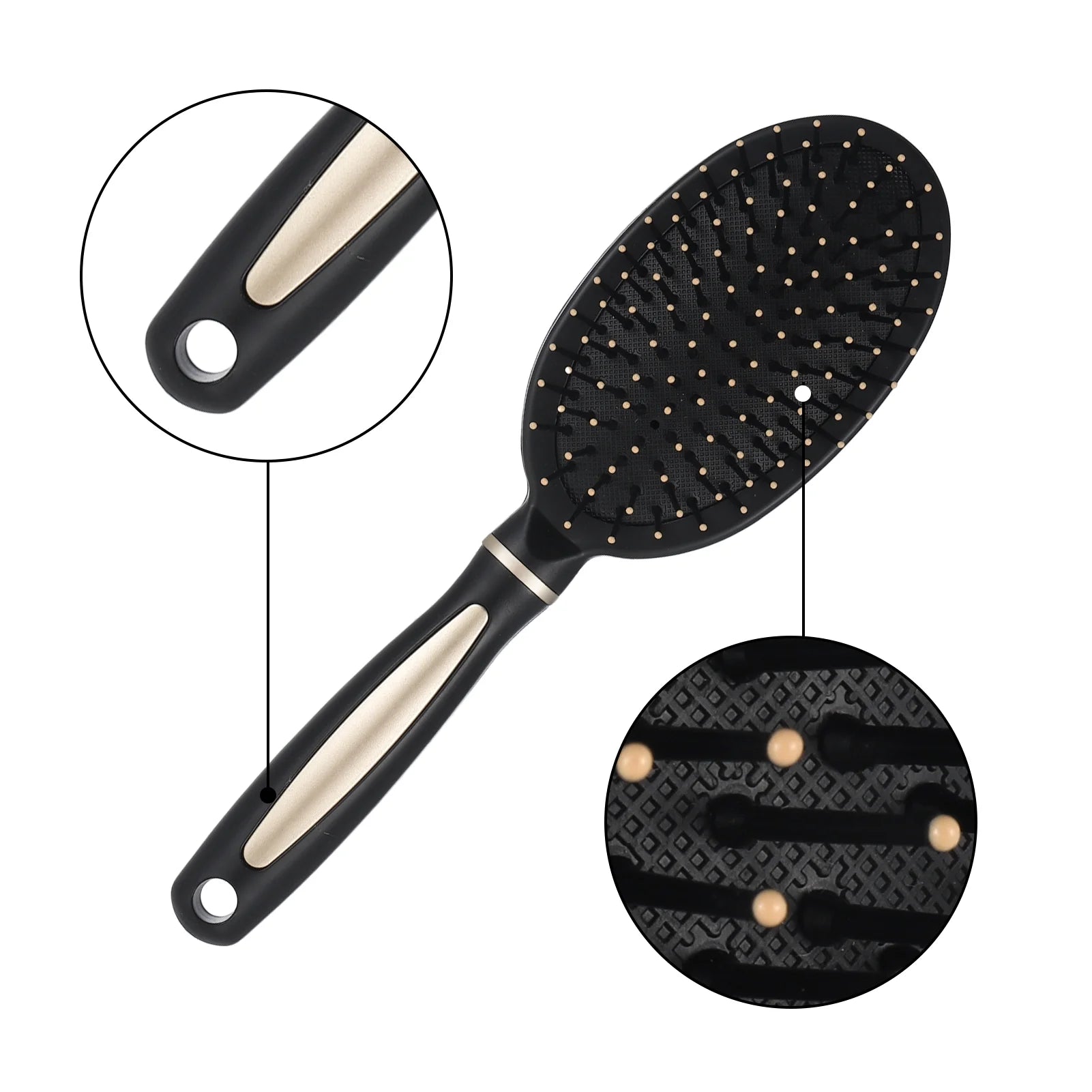 8 Pack Detangling Hairbrush for Men Women, Detangling Brush for Thick Curly Hair, Pain-Free Hair Brush Curly Hair, anti Breakage Hair Brush