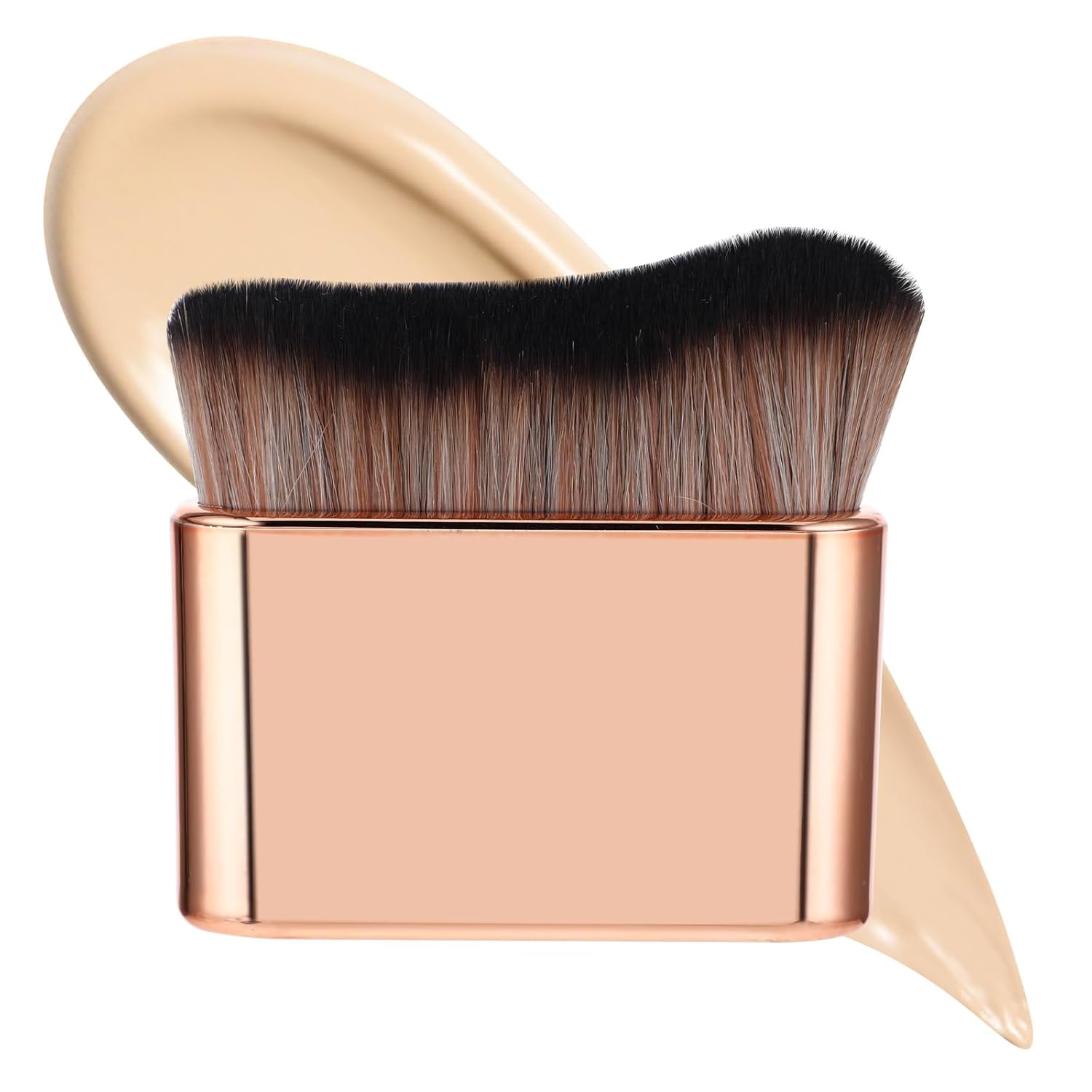 Self Tanning Brush Sunless Body Fake Tan Tanner Brushes Leg Makeup Fine Brush Cosmetic Foundation Application Tool for Kabuki Face Spray Tanning Blending Mousse