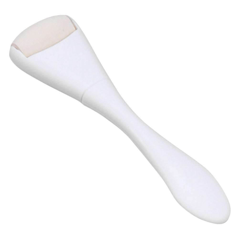 Oil Absorbing Volcanic Rollers, Oily Skin Control Roller Oil Absorbing Sticks Oil Blotting Stick Results Remove Excess Shine for Face Oily Skin Care Tools White