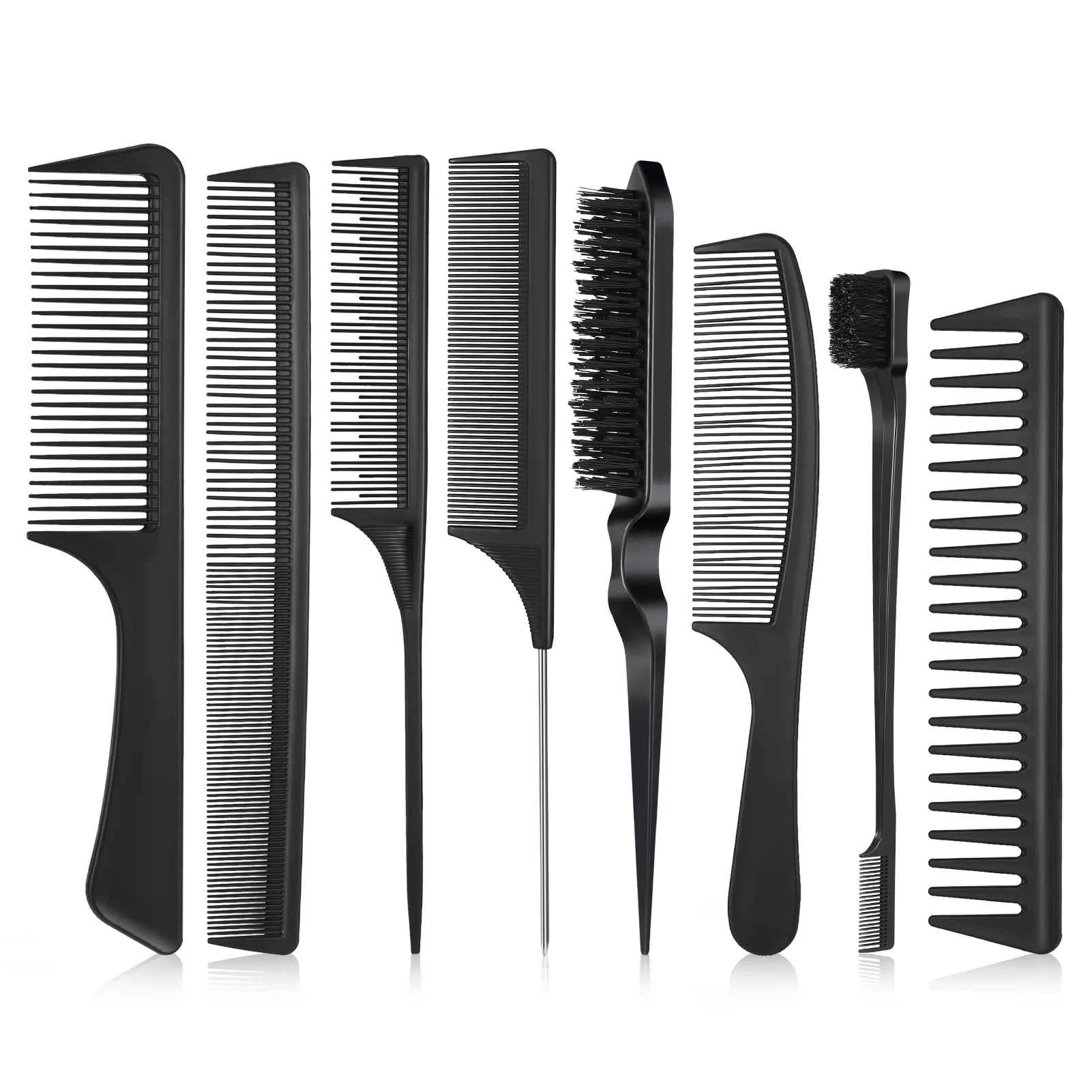 8Pcs Hair Styling Combs Set