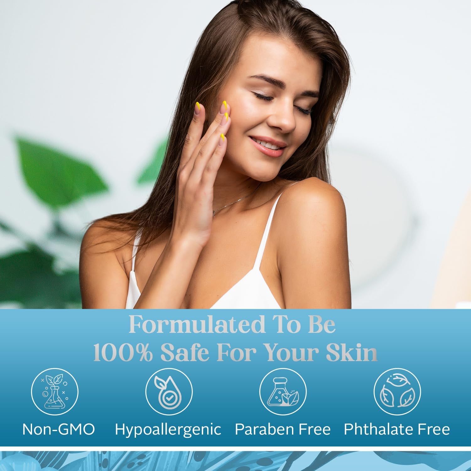 Hyaluronic & Salicylic Acid Face Moisturizer Cream - Hydrating, Acne Scar Reduction & Anti-Aging Day Cream - Dermatologist Tested, Clean Beauty for All Skin Types - 1.69 Fl. Oz