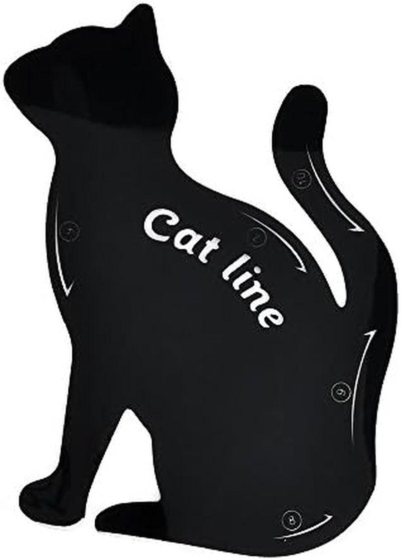 2Pcs Cat Line Pro Eye Makeup Tool Eyeliner Stencils Template Shaper Model Beauty